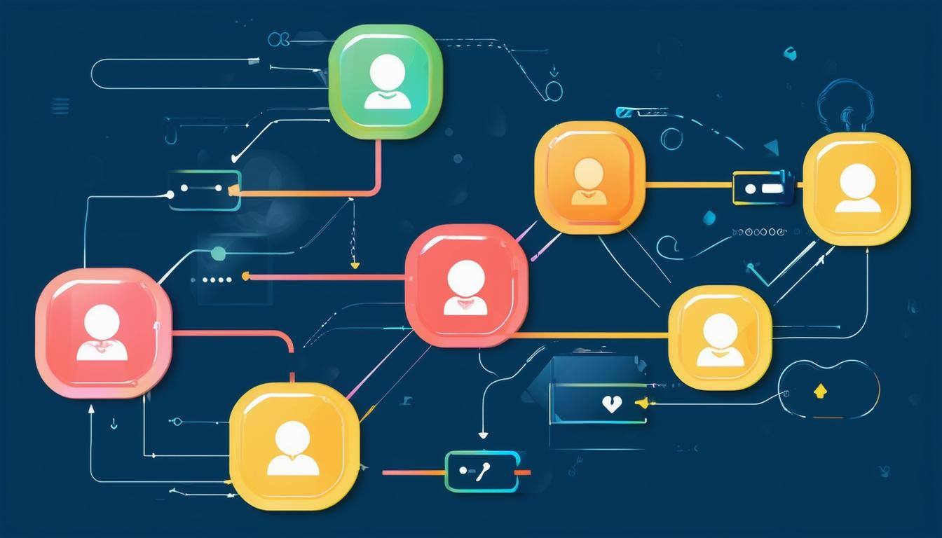 A flowchart that leads users through key decision points