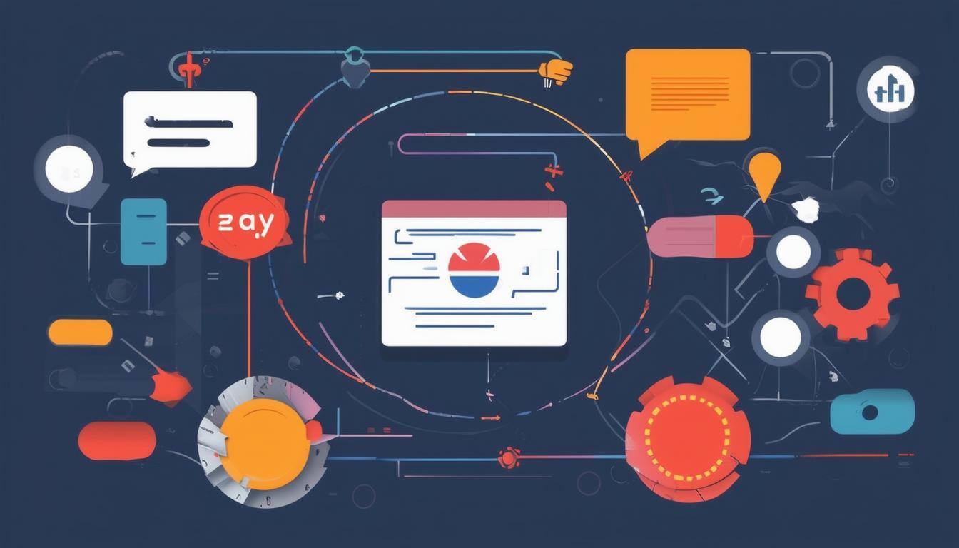 An infographic or flowchart showing the feedback loop process