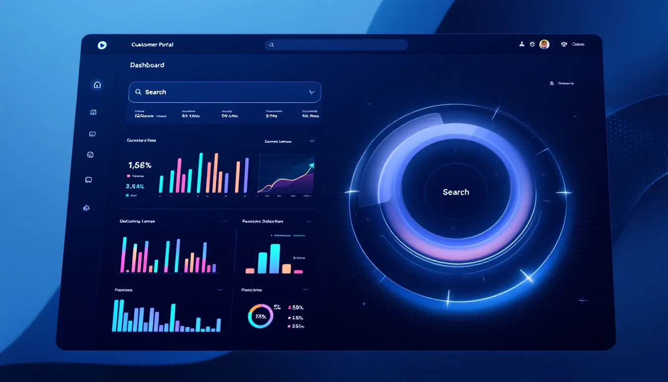 An image showcasing essential features of a great customer portal.